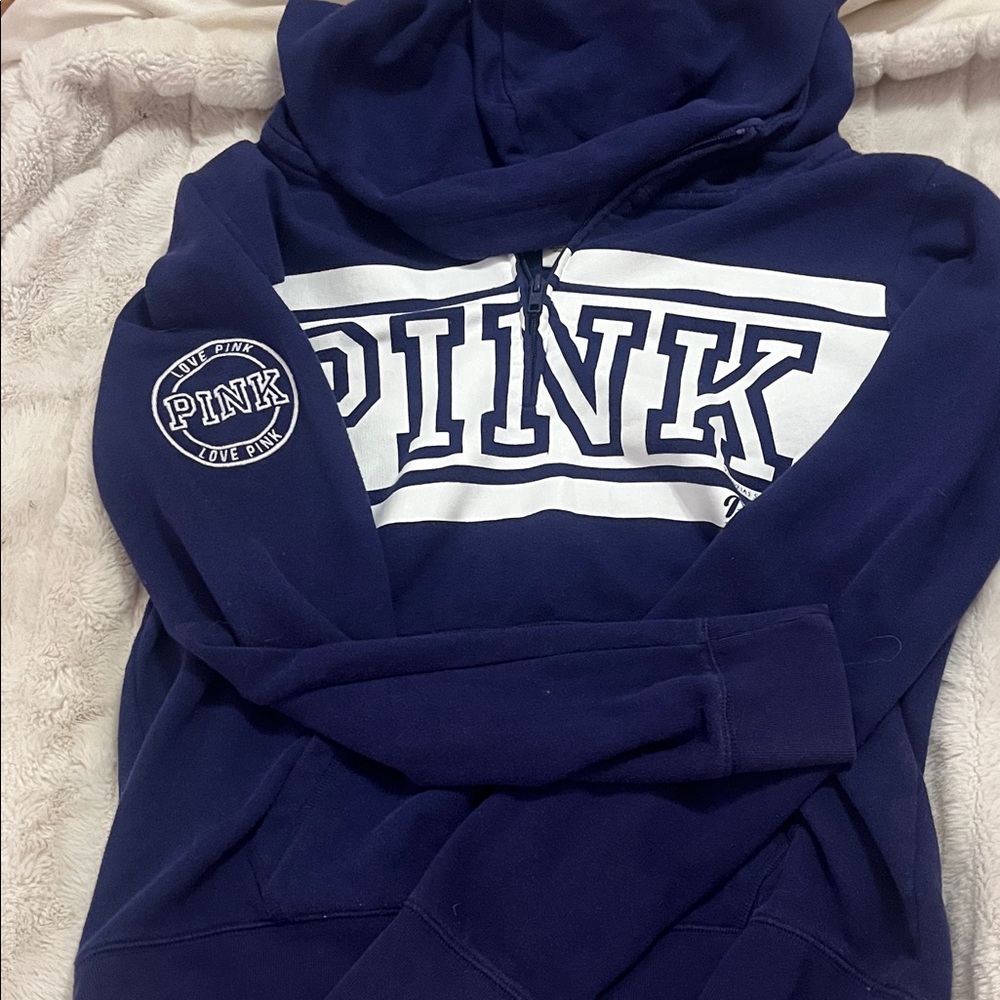 Victoria's Secret PINK Dark Blue Hoodie